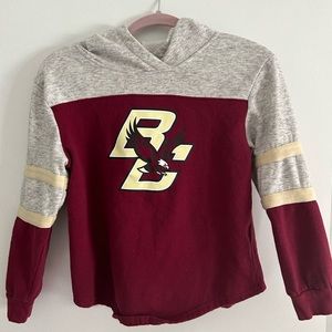 Boston College sweatshirt hoodie (size 14/16)